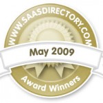 SaaSdir Award May 2009